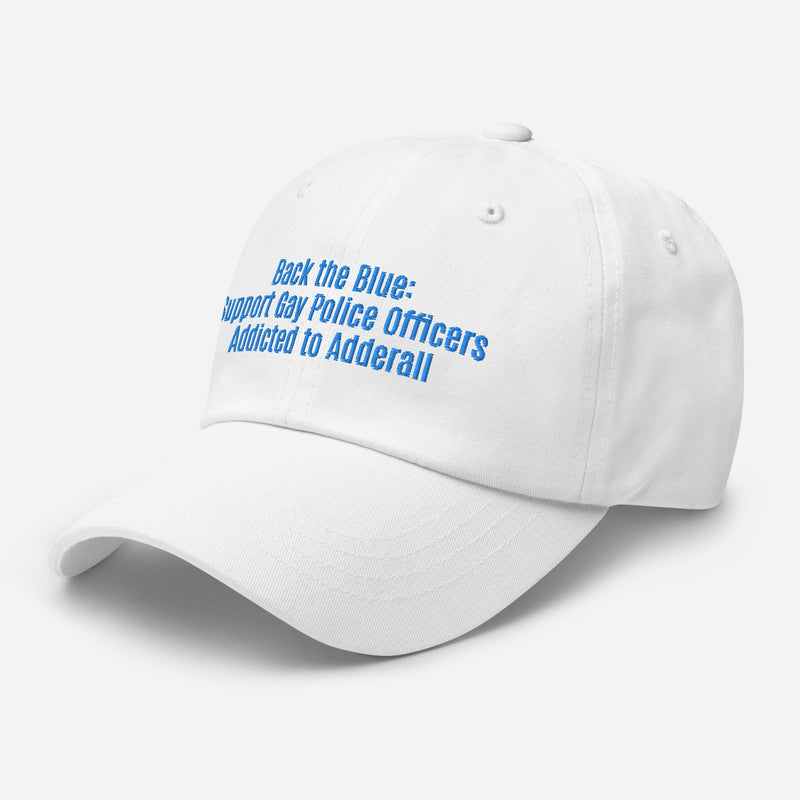 Back the Blue Supportive Hat - Millennial Nihilist