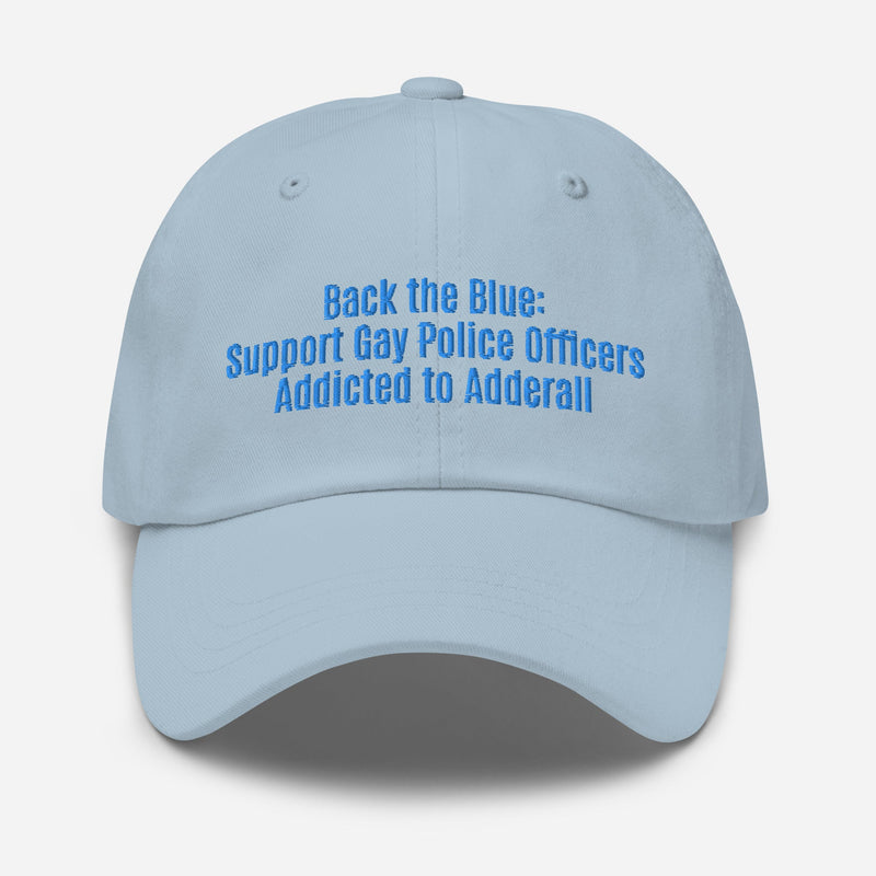 Back the Blue Supportive Hat - Millennial Nihilist