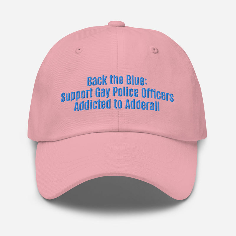 Back the Blue Supportive Hat - Millennial Nihilist