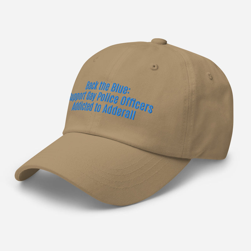 Back the Blue Supportive Hat - Millennial Nihilist