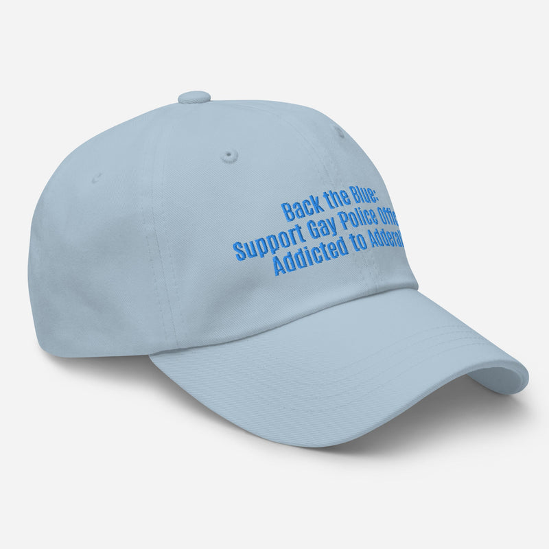 Back the Blue Supportive Hat - Millennial Nihilist