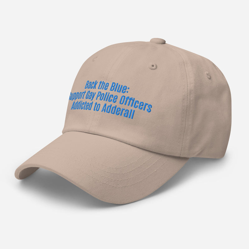 Back the Blue Supportive Hat - Millennial Nihilist