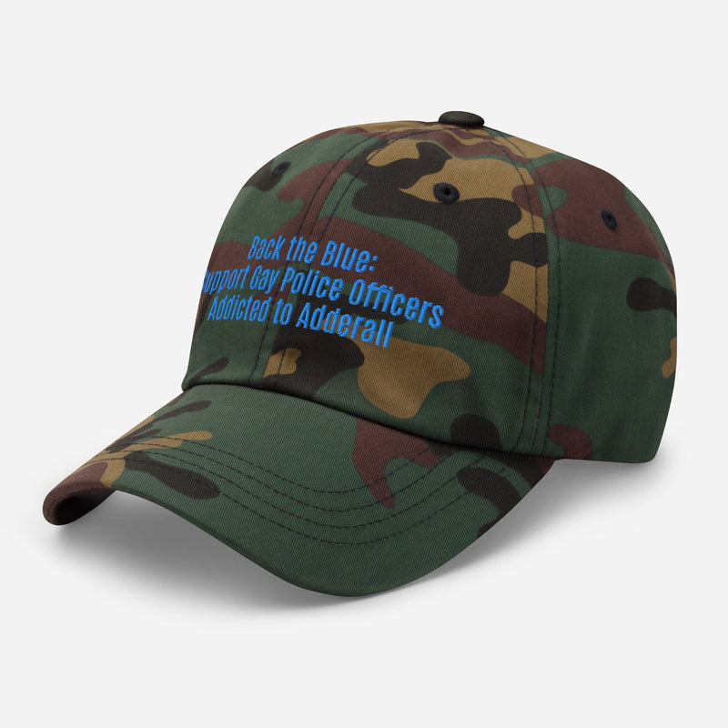 Back the Blue Supportive Hat - Millennial Nihilist