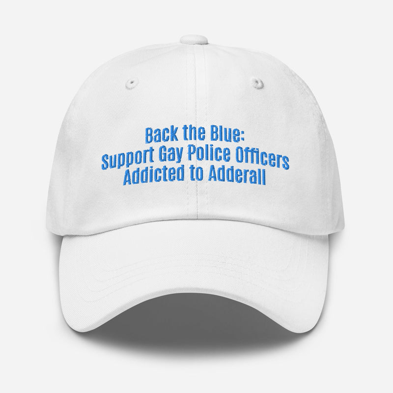 Back the Blue Supportive Hat - Millennial Nihilist