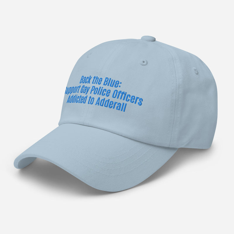 Back the Blue Supportive Hat - Millennial Nihilist