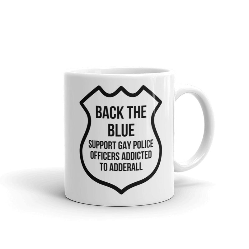 Blue Lives Supportive Mug - Millennial Nihilist