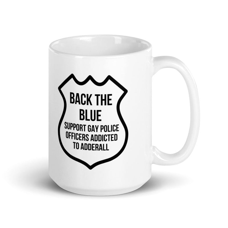 Blue Lives Supportive Mug - Millennial Nihilist