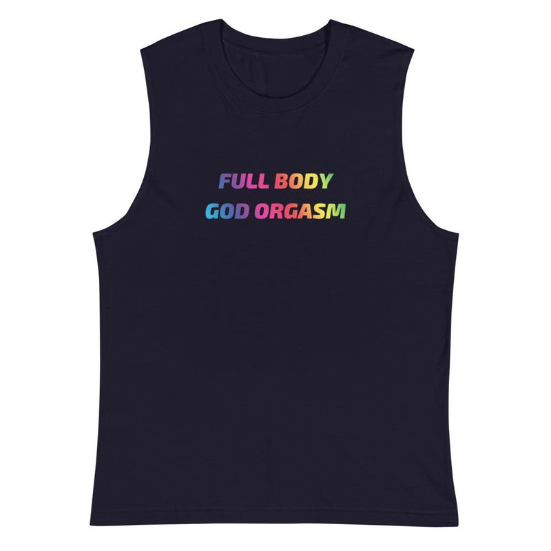 Full Body God Orgasm Muscle Tank - Millennial Nihilist