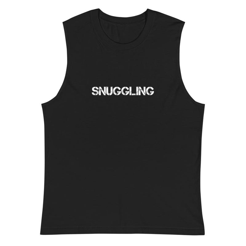 Snuggling Hardcore Muscle Tank - Millennial Nihilist